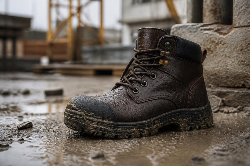 Winter work boots that keep feet dry on UK sites