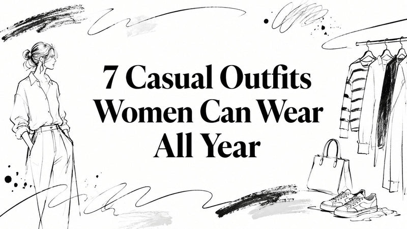 7 Casual Outfits Women Can Wear All Year