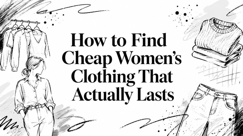How to Find Cheap Women's Clothing That Actually Lasts