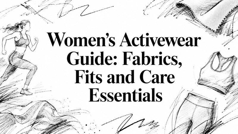 Women's Activewear Guide: Fabrics, Fits and Care Essentials