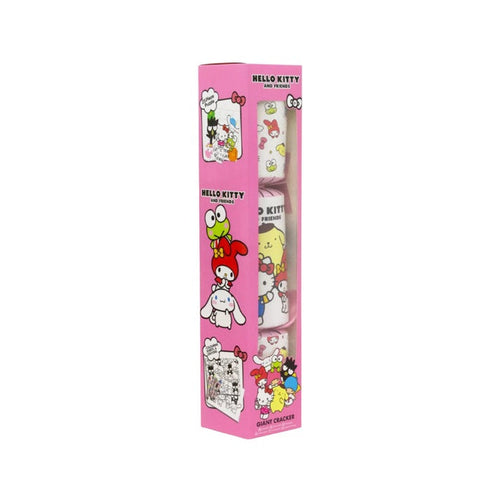 Giant Hello Kitty & Friends Christmas Cracker | Kids Jumbo Xmas Cracker - 55cm