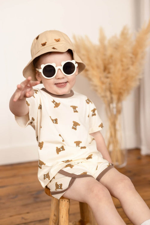 Bear 2 Piece T-Shirt & Shorts Set