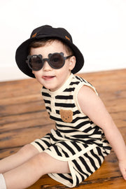 The Bear Beach Stripe Shorts & T-Shirt