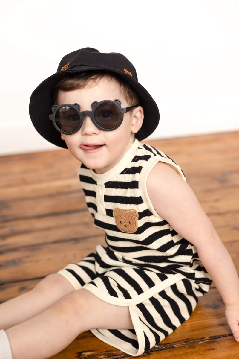 The Bear Beach Stripe Shorts & T-Shirt