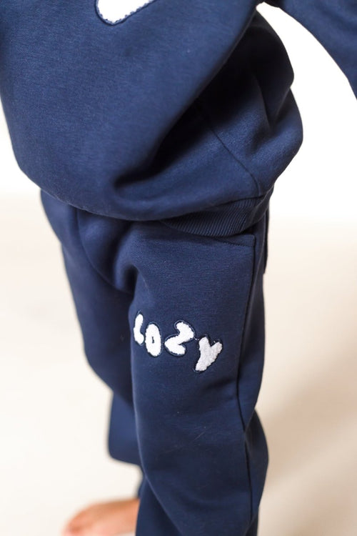 The COZY Little Lounger Tracksuit Navy