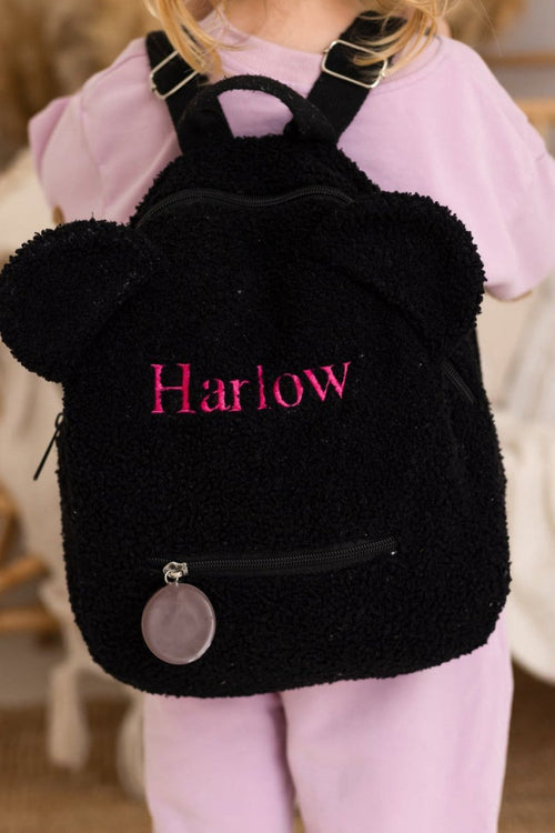 The Bear Backpack Bag Personalised