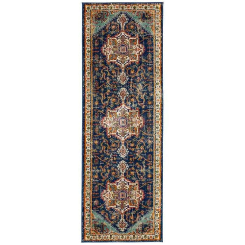 Granada Multicolour Vintage Rug | Emerald