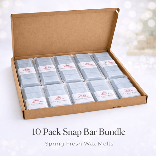 10 Pack Snap Bar Wax Melt Bundle – Highly Scented Soy Blend Melts | Mixed & Single Fragrance Options