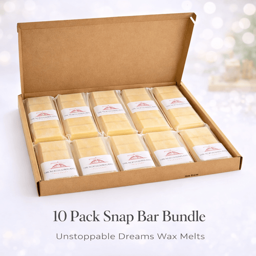 10 Pack Snap Bar Wax Melt Bundle – Highly Scented Soy Blend Melts | Mixed & Single Fragrance Options