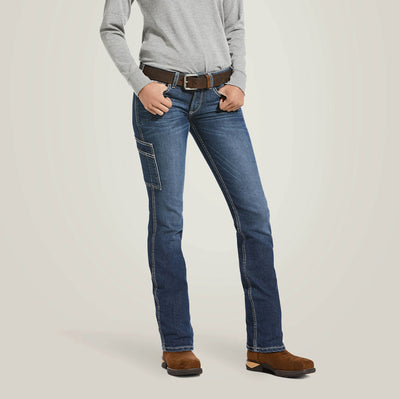 Ariat P21909 Womens Rebar DuraStretch Riveter Straight Leg Jean