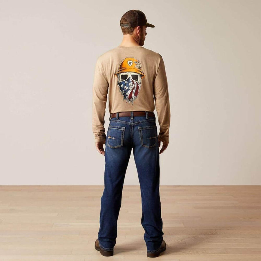 Ariat 10051844 Rebar M5 Straight Acclimatize Straight Jean Galveston / 36" Waist / 34" Leg