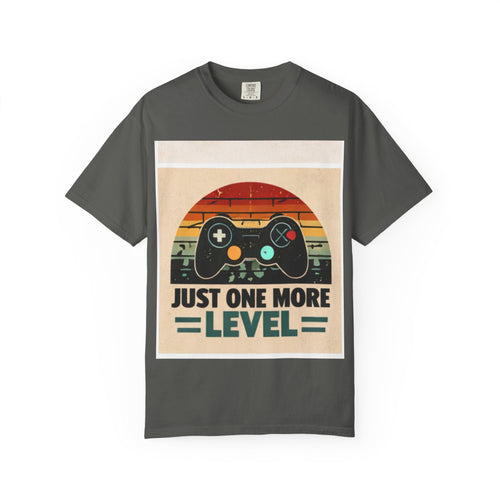 Retro Video Game Controller Just One More Level T-Shirt | Gamer Tee