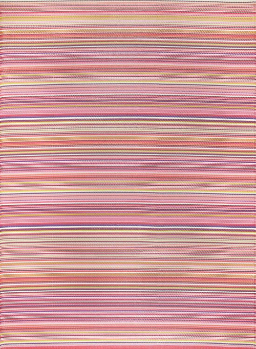 Rainbow Outdoor Rug Pink | 1020
