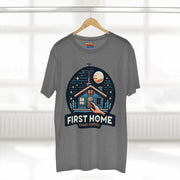 First Home Radio Station Graphic Tee - Celebrate Unity and Nostalgia