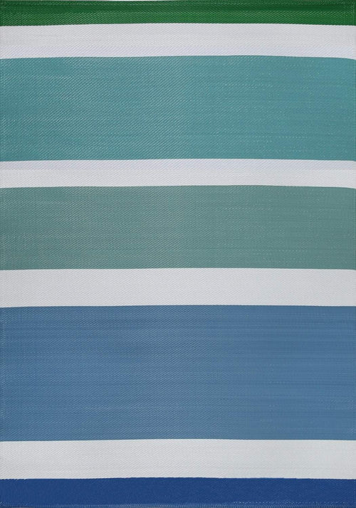 Rainbow Outdoor Rug Blue | 1030