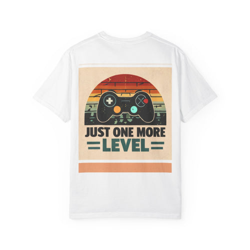 Retro Video Game Controller Just One More Level T-Shirt | Gamer Tee