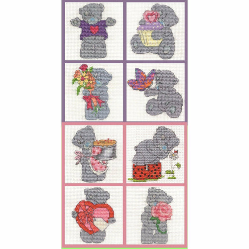 DMC Tatty Teddy Mini Kits Set Of 8