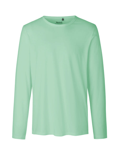 Fairtrade Organic Long Sleeve T-shirt: Mens