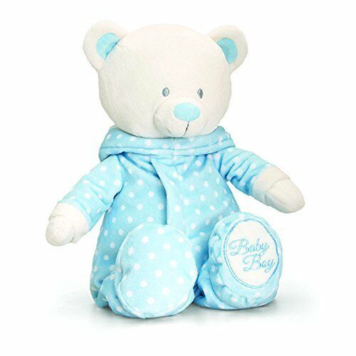 keel  baby bear in romper suit blue