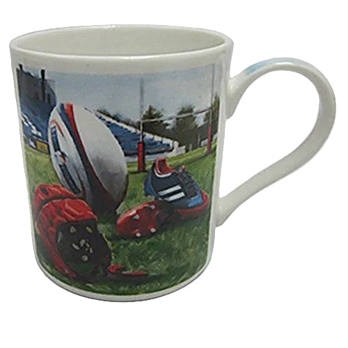 a mans life mug rugby mug