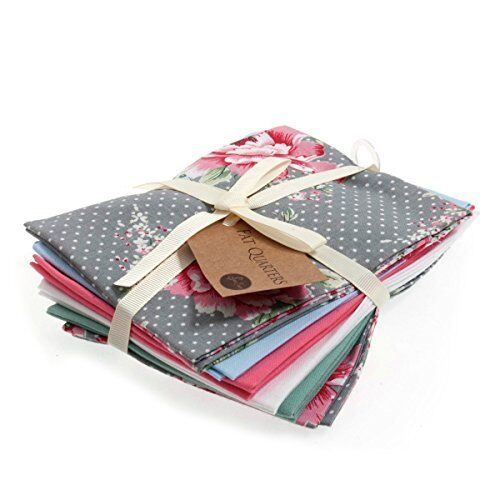 Fat Quarter Bundle: Cotton: 6 x 54cm x 45cm: Beautiful Bloom