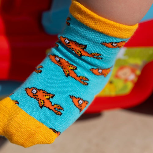 Children's Guppy Fish Bamboo Socks