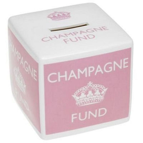 Champagne Fund Mney Box - Boxed