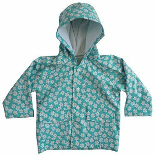 Powell Craft Big Girls Daisy Raincoat.blue (6-7 years)