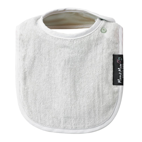 Mum 2 Mum Infant Wonder Bib - Stone Grey