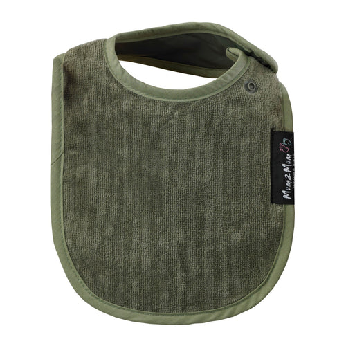 Mum 2 Mum Infant Wonder Bib - Olive Green