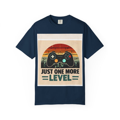 Retro Video Game Controller Just One More Level T-Shirt | Gamer Tee