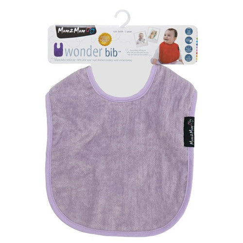 Mum 2 Mum Standard Wonder Bib - Lilac
