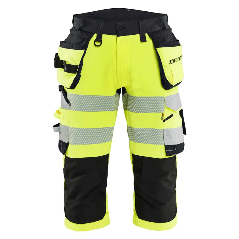 Blaklader 1123 Hi-Vis 4-Way Stretch 3/4 Pirate Trousers