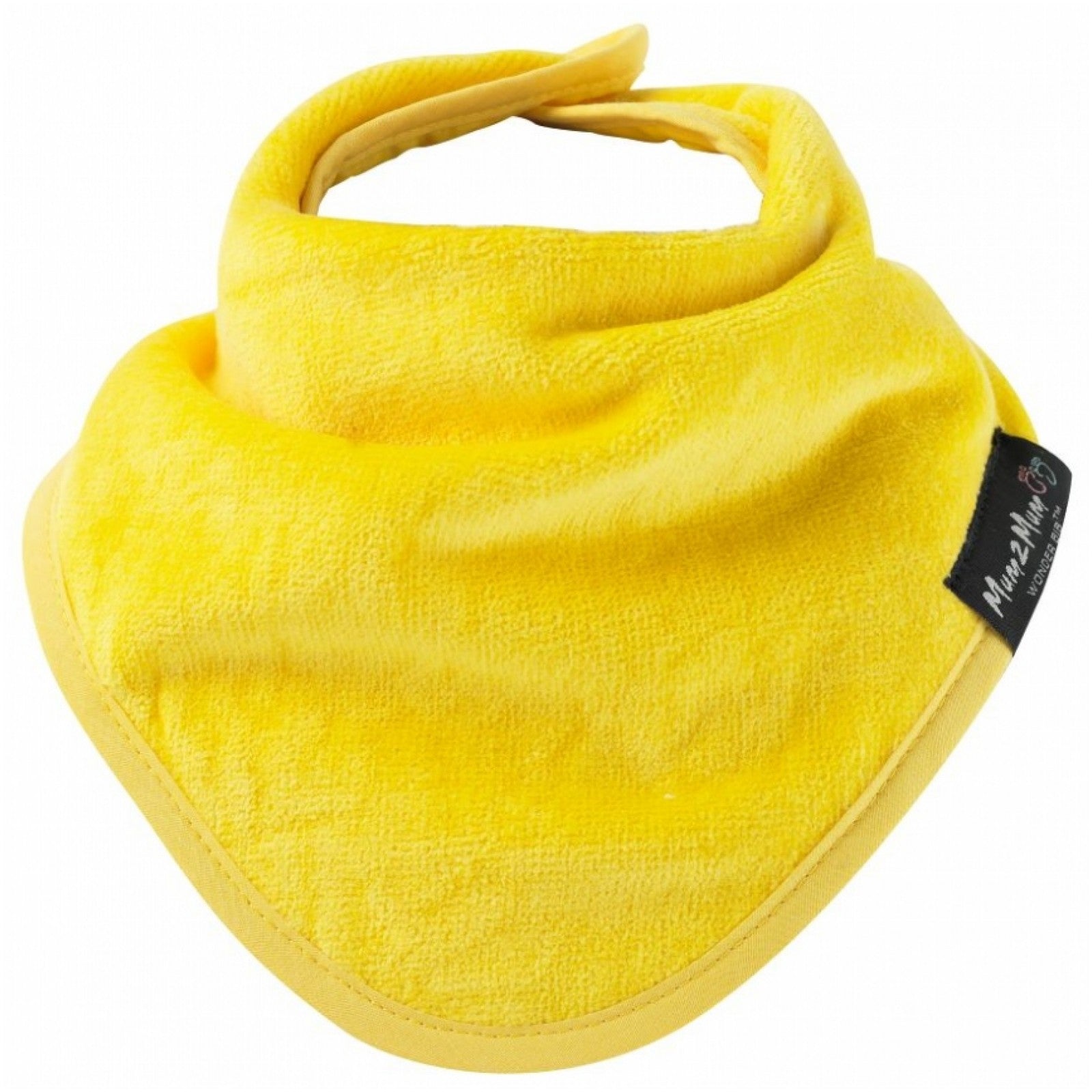 Mum 2 Mum Bandana Style Wonder Bib - Yellow