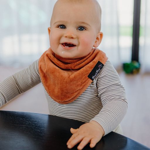 Mum 2 Mum Bandana Style Wonder Bib - Grey