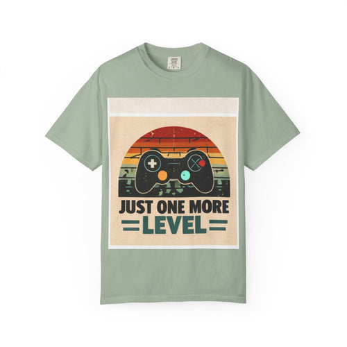 Retro Video Game Controller Just One More Level T-Shirt | Gamer Tee