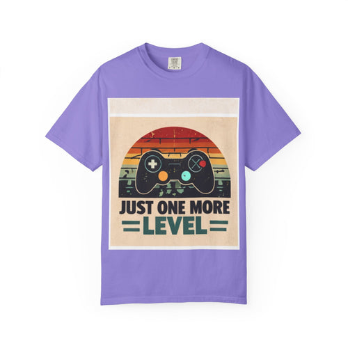 Retro Video Game Controller Just One More Level T-Shirt | Gamer Tee