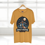First Home Radio Station Graphic Tee - Celebrate Unity and Nostalgia