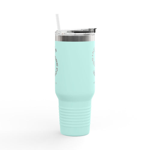 Hustle More Less Coffee Insulated Travel Mug 40oz | Tumbler