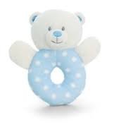 Baby Bear Ring Rattle - 12cm