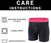 Sock Stack 6 Pack Black Cotton Blend Boxer Shorts Mens Breathable Stretch Colorful