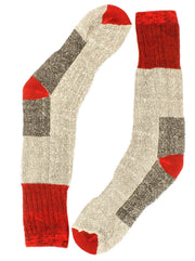 Sock Stack Men's Merino Wool Thermal Work Boot Socks 12 Pack Reinforced Heel And Toe