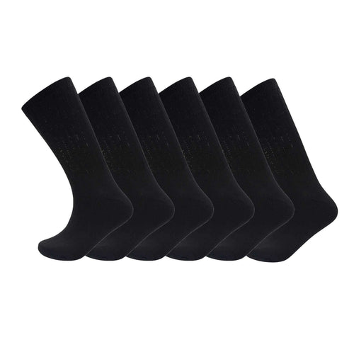 Sock Stack Men's Merino Wool Thermal Work Boot Socks 12 Pack Reinforced Heel And Toe