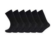 Sock Stack Men's Merino Wool Thermal Work Boot Socks 12 Pack Reinforced Heel And Toe