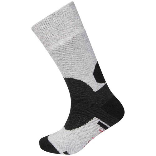 Sock Stack Men's Wool Hiking Work Boot Socks 12 Pairs Padded Sole Reinforced Heel