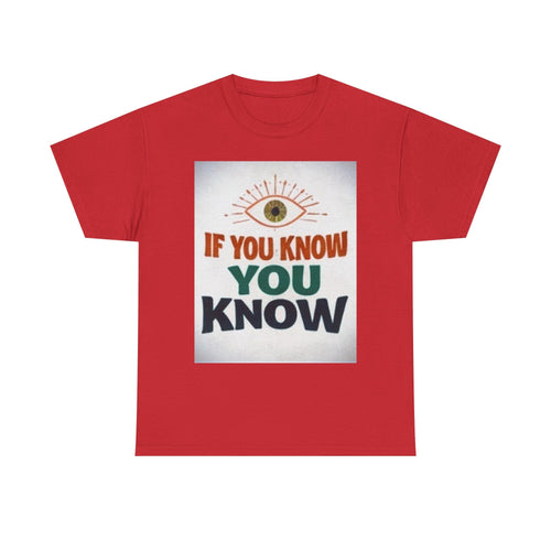If You Know You Know Retro Eye Tee | Vintage Graphic T-Shirt