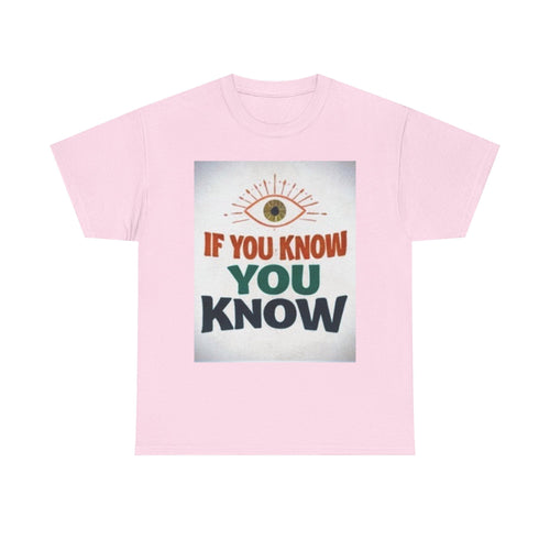 If You Know You Know Retro Eye Tee | Vintage Graphic T-Shirt