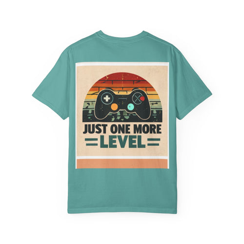 Retro Video Game Controller Just One More Level T-Shirt | Gamer Tee