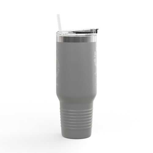 Hustle More Less Coffee Insulated Travel Mug 40oz | Tumbler