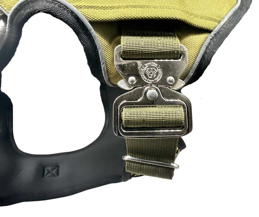 The No Pull Ultimate BTactical™ Harness | Khaki Green